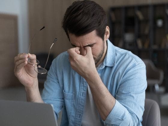 Digital eye strain and computer vision testing at Blue Phoenix Eye Care and Opticals
